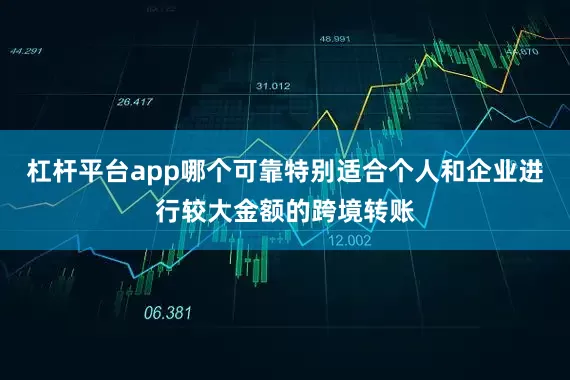 杠杆平台app哪个可靠特别适合个人和企业进行较大金额的跨境转账